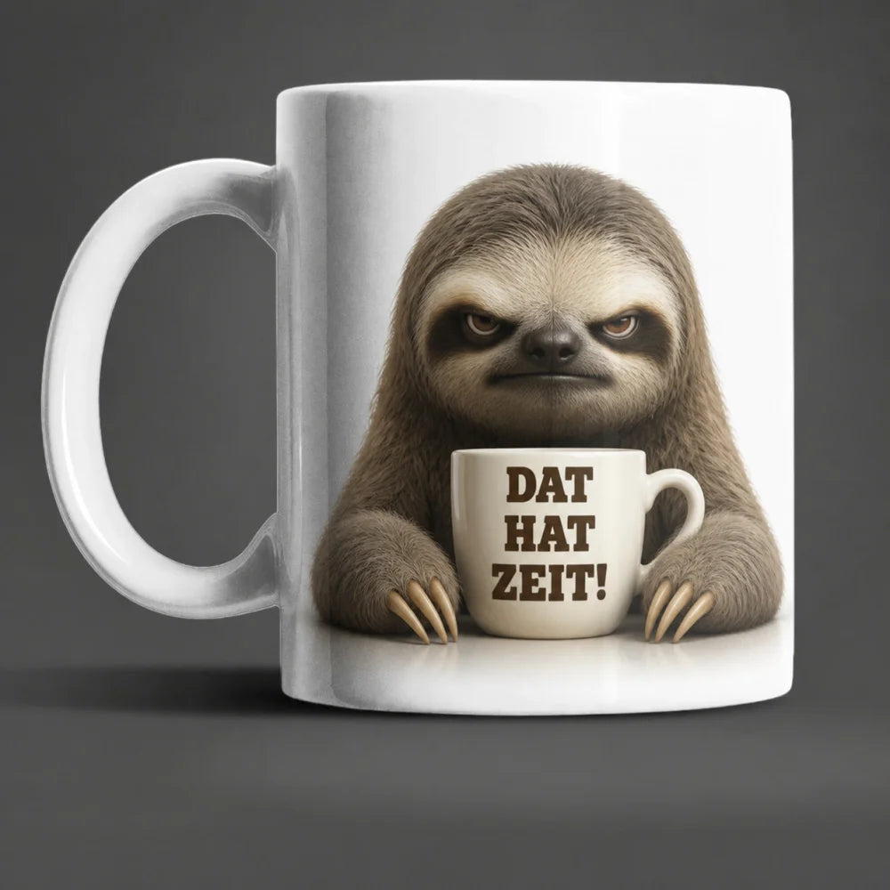 Lustige Tiertasse mit Spruch 325 ml – 15 Tiermotive Geschenkidee Büro - WS-Trend.de