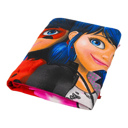 Ladybug Miraculous - Handtuch Badehandtuch Badetuch XL Strandtuch 70 x 140 cm - WS-Trend.de
