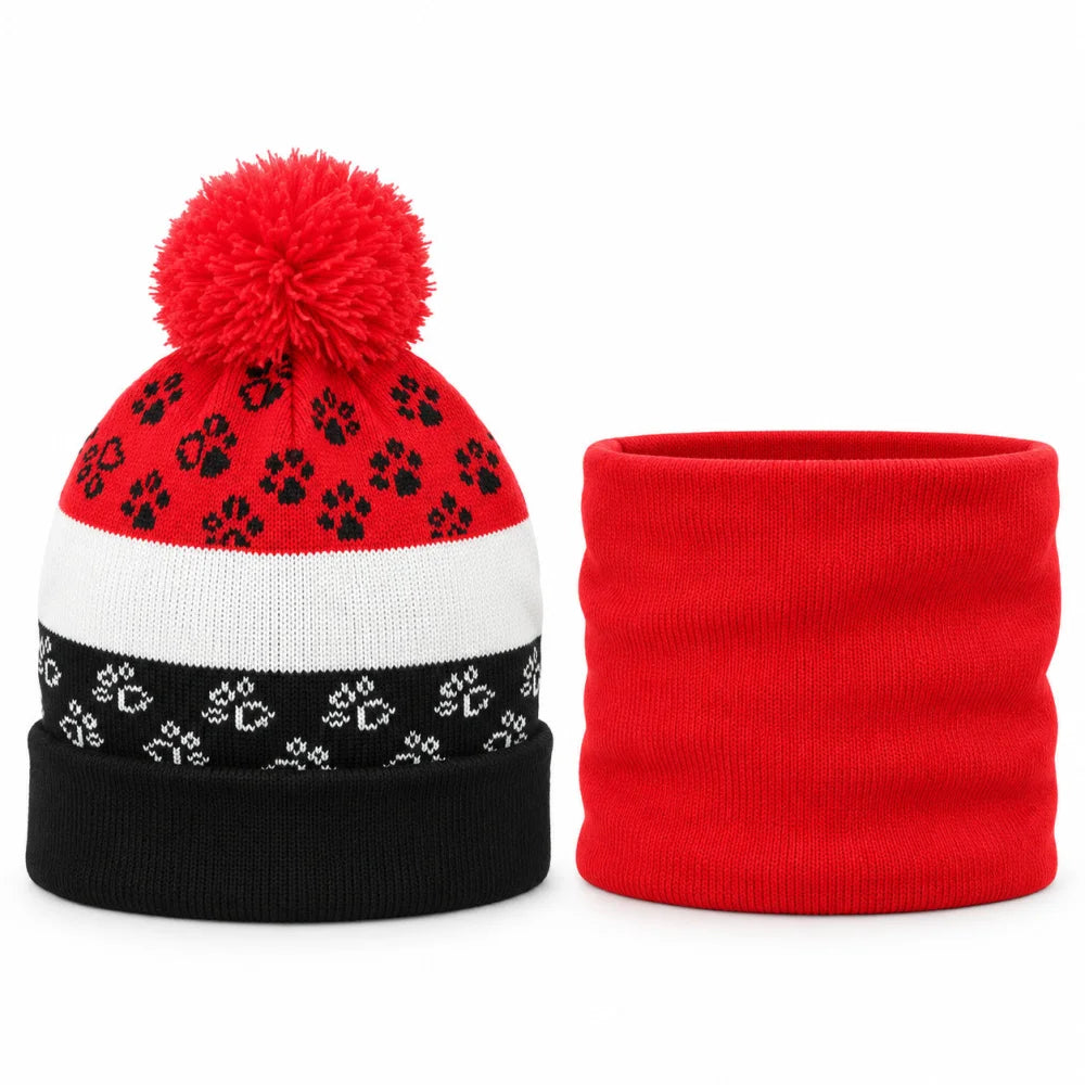 Paw Patrol Marshall Kinder 2tlg Set Winter Mütze plus Snood Gr.54 - WS-Trend.de