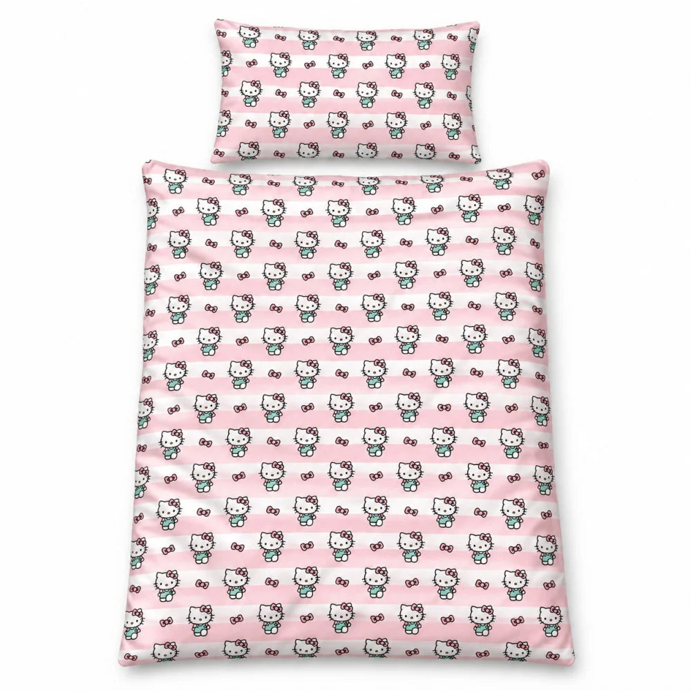 Hello Kitty Babybettwäsche Baumwolle 100x140 + 40x60 cm - WS-Trend.de