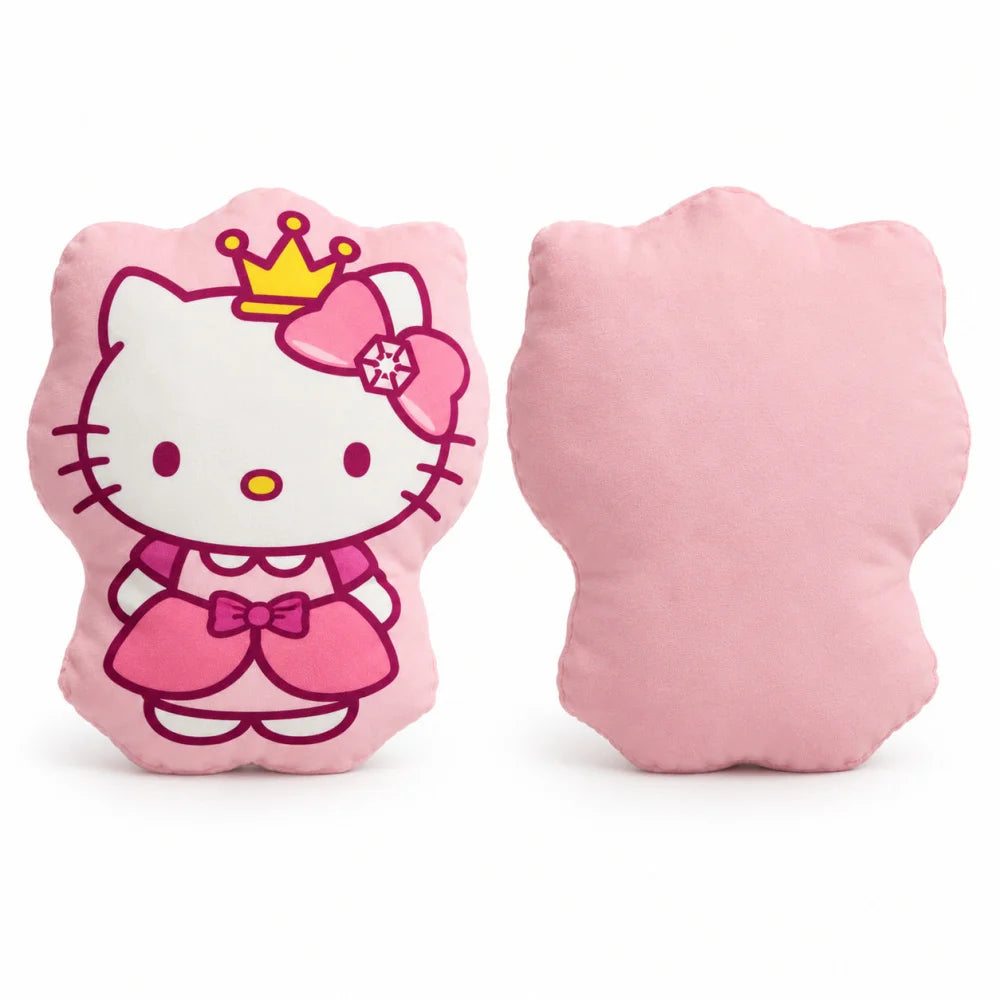 Hello Kitty Prinzessin 3D-Formkissen Polyester Rosa 33x27x5 cm - WS-Trend.de