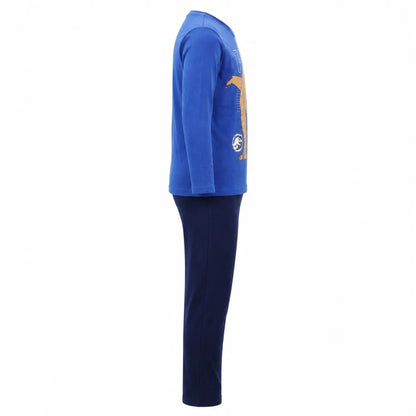 Jurassic World T-Rex Jungen Kinder Pyjama Schlafanzug 100% Baumwolle Gr. 104-116 - WS-Trend.de