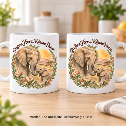 WS-Trend Afrika Tasse Keramik 330 ml mit Spruch 10 Motive als Geschenk - WS-Trend.de