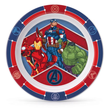 Marvel Avengers Kinder Geschirr-Set 3 teilig Becher Teller Schüssel Thor Hulk - WS-Trend.de