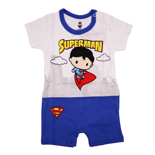 DC Superman Baby Kleinkind kurzarm Body Strampler Schlafanzug Gr. 74 - WS-Trend.de