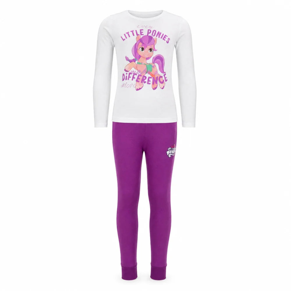 Schlafanzug My Little Pony Sunny Starsscout Mädchen Kinder Pyjama - WS-Trend.de