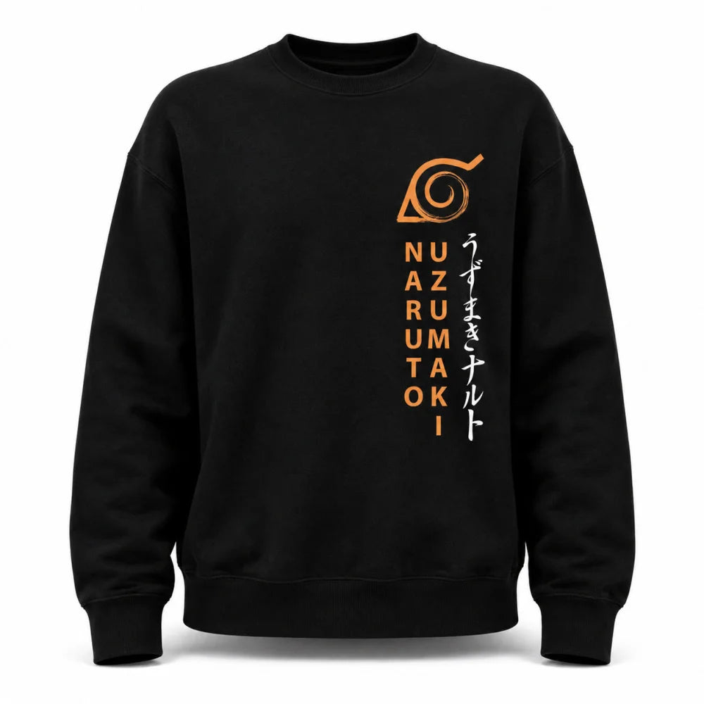 Anime Naruto Uzumaki Shippuden Herren Pullover Sweater Pulli Gr. M-XXL - WS-Trend.de