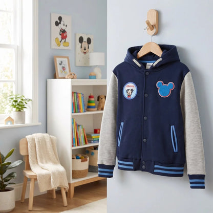 Disney Mickey Maus Kinder Jungen Hoodie Kapuzenpullover Pulli Gr. 92 - 128 - WS-Trend.de
