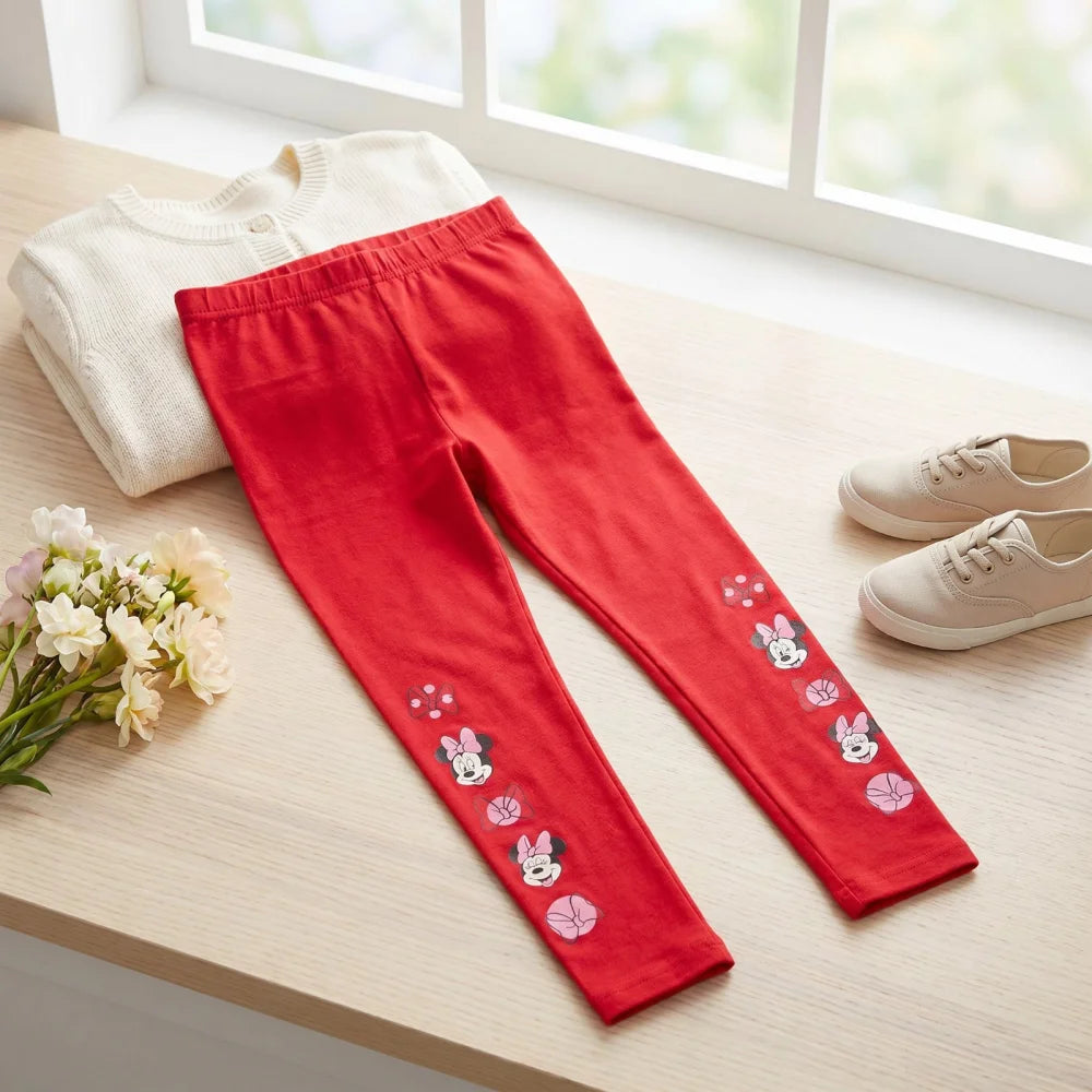 Minnie Maus Mädchen Kinder Leggings - WS-Trend.de