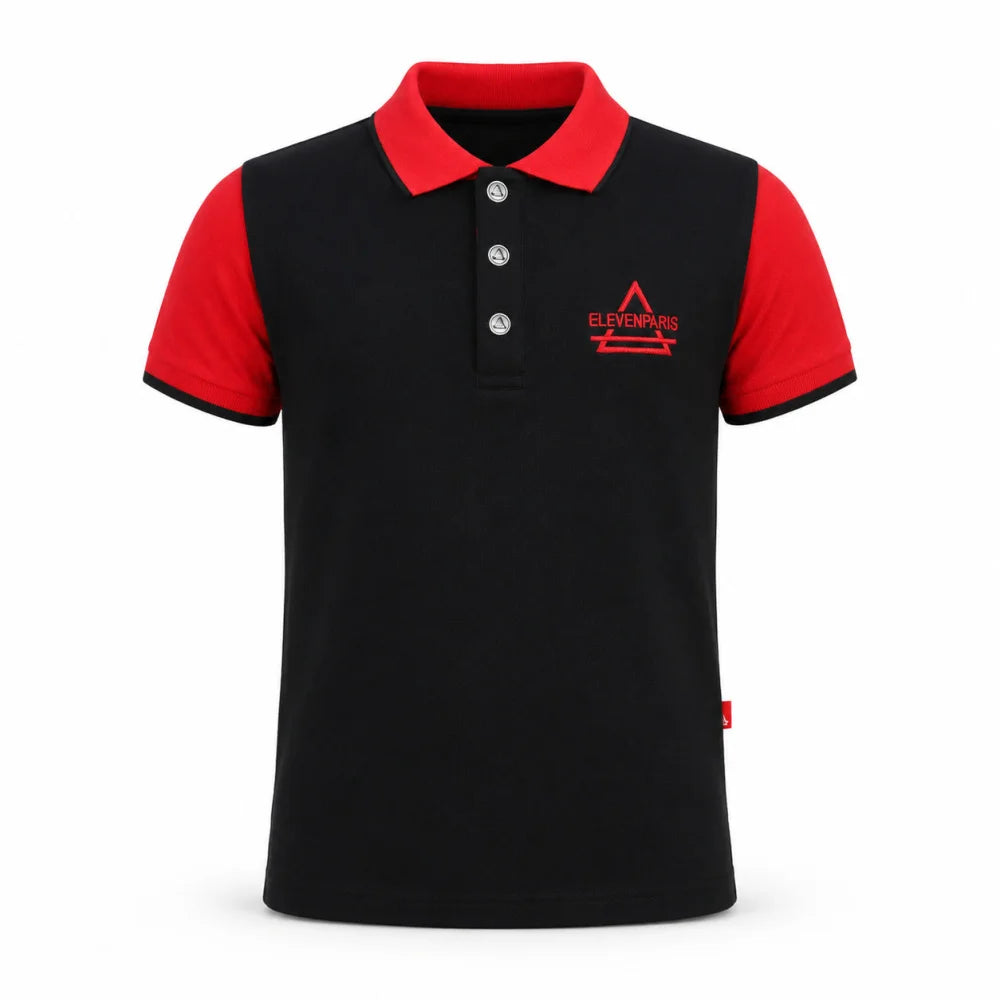 Eleven Paris Jungen Polo T-Shirt Kurzarm Shirt 104 - 164 Baumwolle - WS-Trend.de
