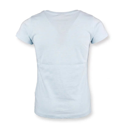 Disney Cinderella T-Shirt Kinder Mädchen Top 98 - 128 Baumwolle Hellblau o Weiß - WS-Trend.de