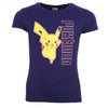 Pokemon Pikachu Kinder T-Shirt Kurzarm Shirt Baumwolle Gr. 110/116 100% Blau