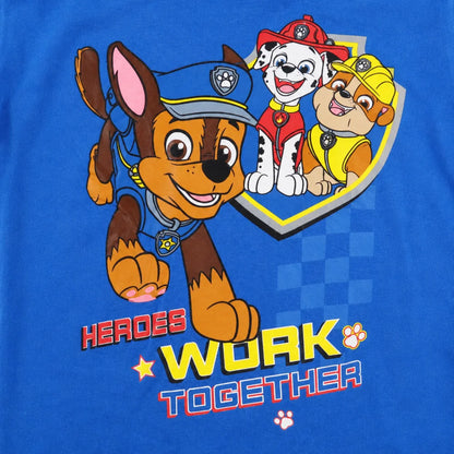 Paw Patrol Kinder Jungen langarm Shirt Gr. 98-128 Chase Marshall Rubble - WS-Trend.de