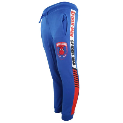 Marvel Spiderman Jungen Kinder Jogginghose Sporthose Hose 128-134 Blau oder Grau - WS-Trend.de