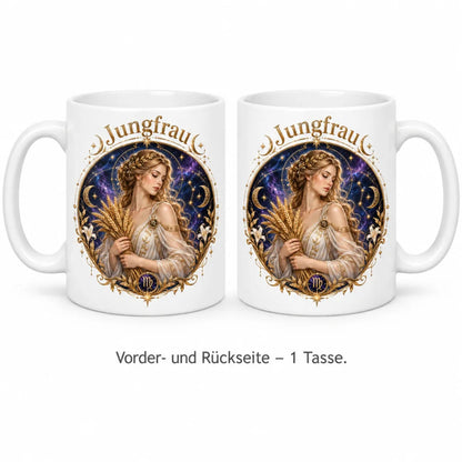 WS-Trend Sternzeichen Tasse Jungfrau mystisch Keramik 330 ml Geschenk - WS-Trend.de