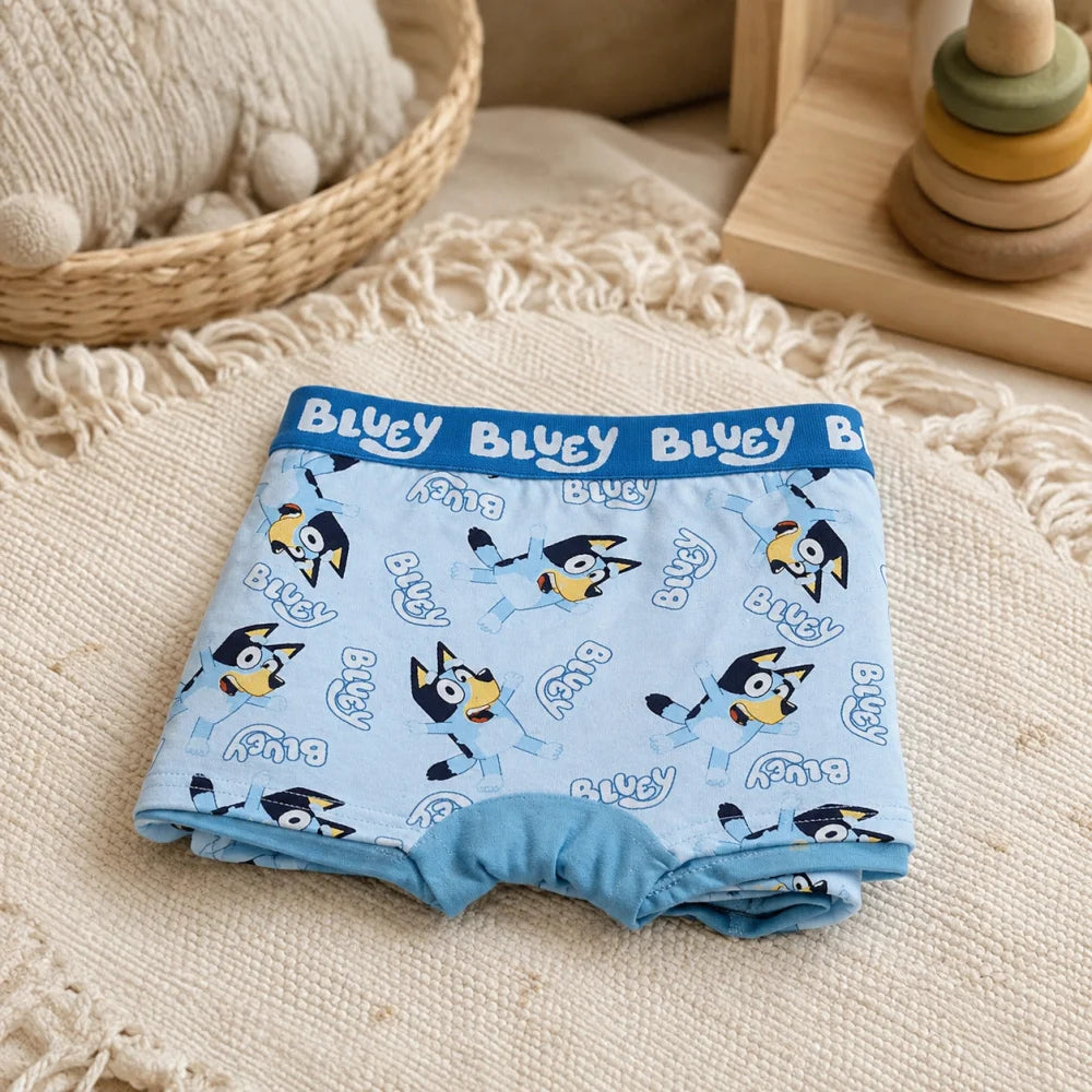 Bluey Jungen Boxershorts Unterhosen 2er-Pack Gr. 104–116 Baumwolle - WS-Trend.de