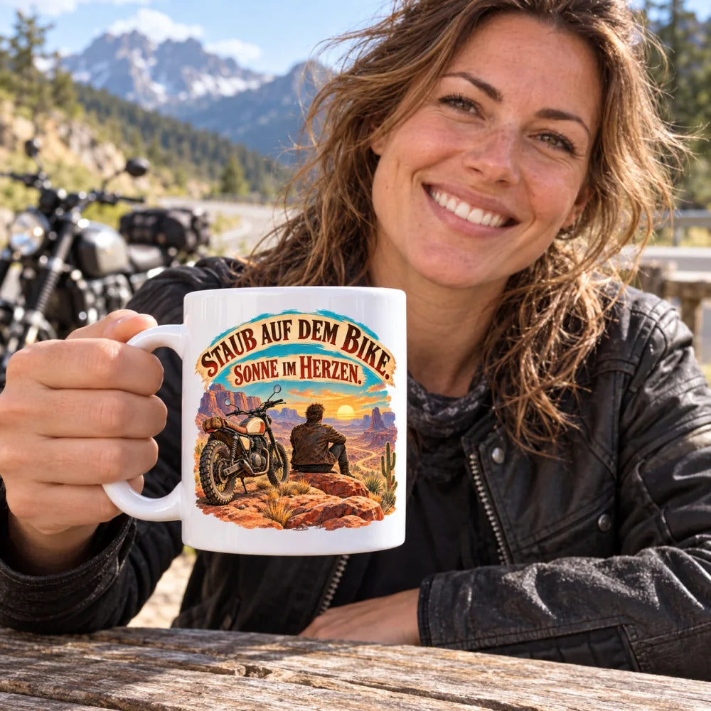 WS-Trend Biker Tasse Keramik 330 ml Spruch Motorrad 10 Motive zur Wahl - WS-Trend.de