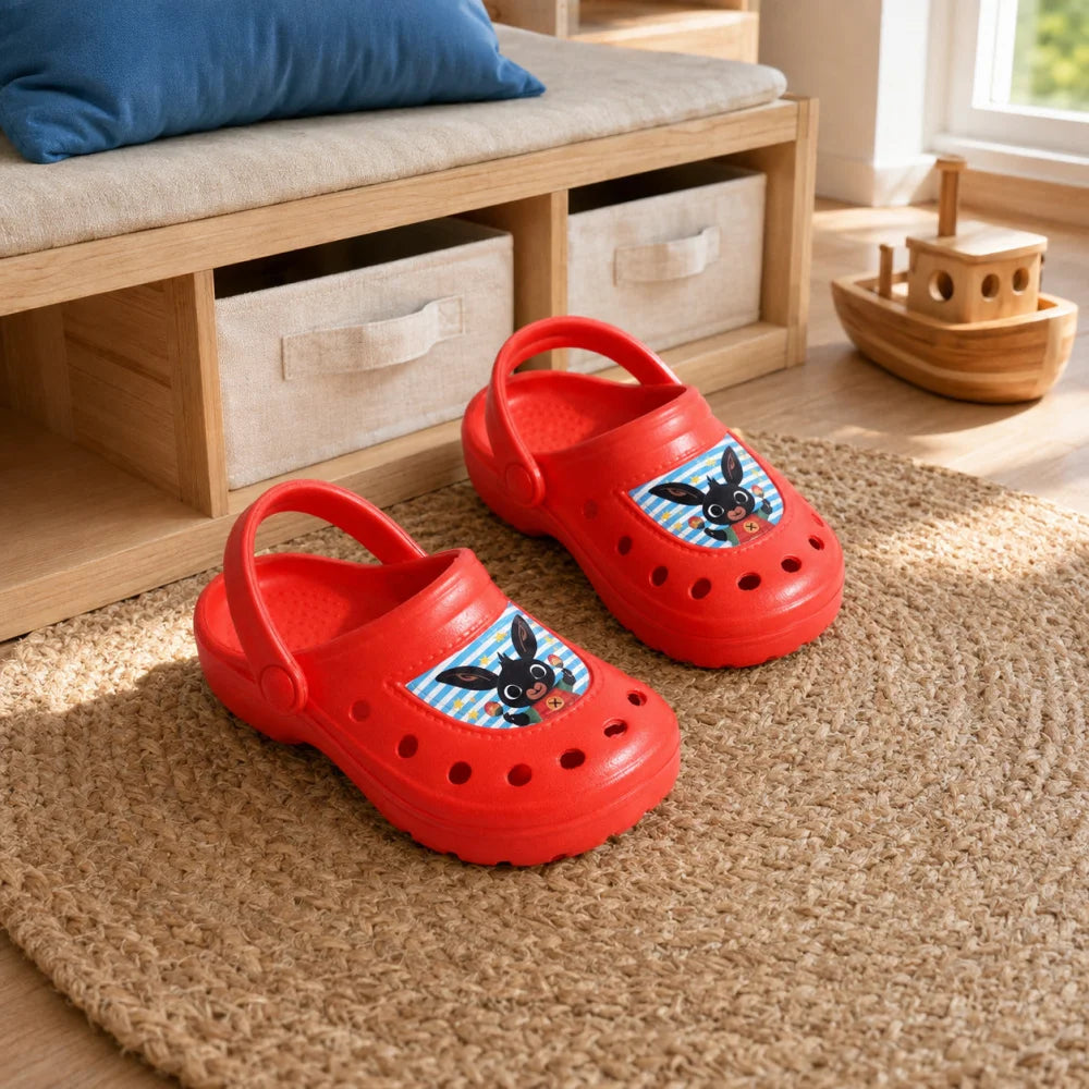 Bing Jungen Kinder Clogs Badeschuhe Latschen Hausschuhe Gr. 28 bis 31 - WS-Trend.de
