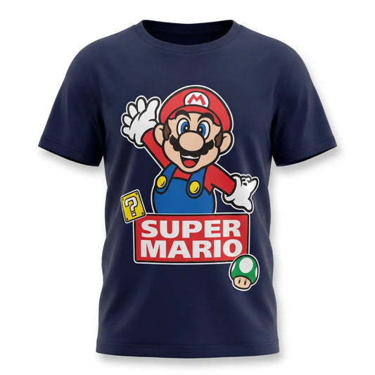 Super Mario Kinder T-Shirt Kurzarm Shirt Gr.98 Luigi Cooper Toady Bowser - WS-Trend.de