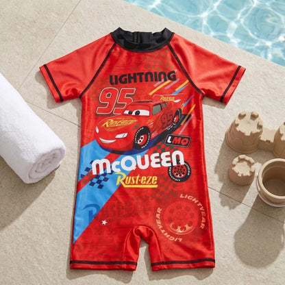 Disney Cars Lightning Mc Queen Jungen Badeanzug Schwimmanzug - WS-Trend.de