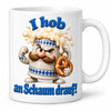 WS-Trend Bierkrug Tasse bayerischer Spruch Keramik 330 ml Geschenkidee