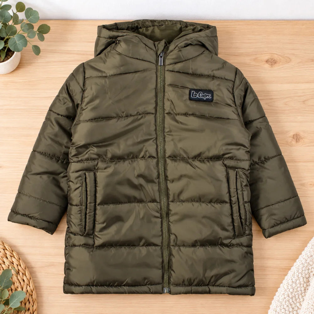 Lee Cooper Kinder Jungen Winterjacke Jacke mit Kapuze Parka Gr. 104-164 - WS-Trend.de