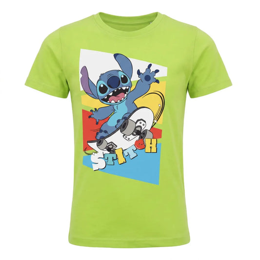 Disney Lilo und Stitch Jungen Kinder kurzarm T-Shirt Shirt Gr. 98-122 Baumwolle - WS-Trend.de