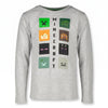 Minecraft Creeper Enderman Kinder Jungen Langarmshirt Shirt Gr. 116-152