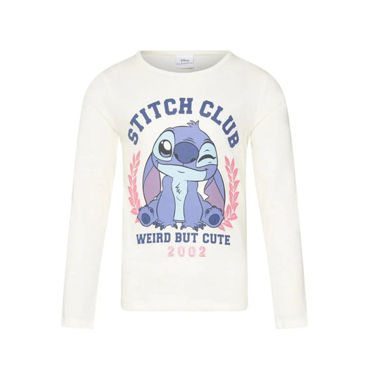 Disney Lilo und Stitch Kinder Mädchen Langarmshirt Shirt Gr. 98-128 - Baumwolle - WS-Trend.de