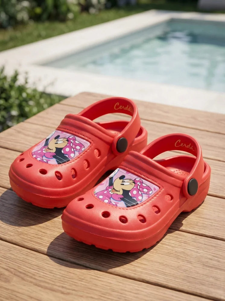 Disney Minnie Maus Mädchen Kinder Clogs Badeschuhe Latschen Gr. 28 bis 29 - WS-Trend.de