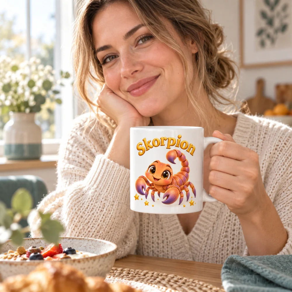 WS-Trend Sternzeichen Tasse Kinder Keramik 330ml Geschenk Motivauswahl - WS-Trend.de