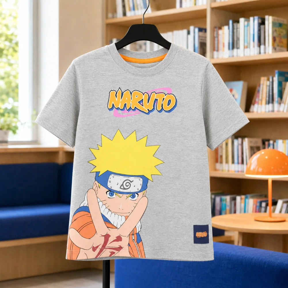Anime Naruto Shippuden Kinder Jungen kurzarm Shirt T-Shirt Gr. 116-128 Baumwolle - WS-Trend.de