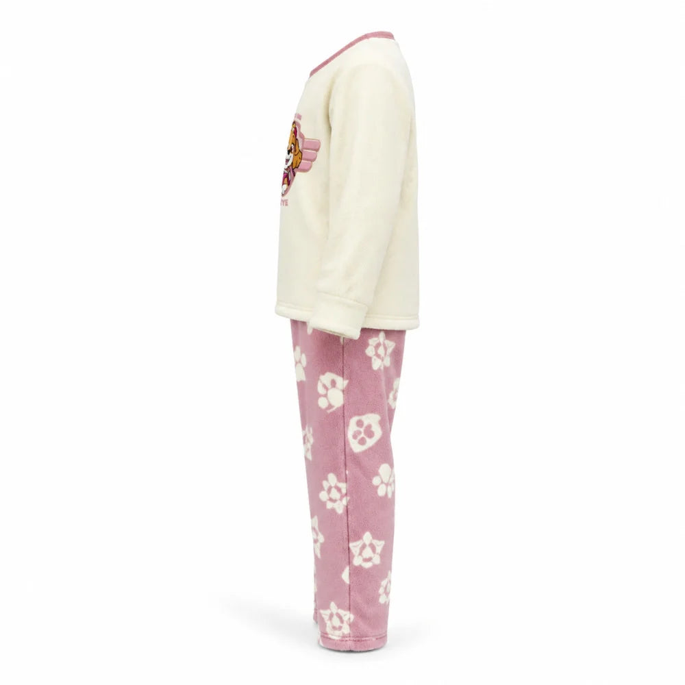 Paw Patrol Skye Kinder Mädchen Coral Schlafanzug Pyjama Gr. 98-116 - WS-Trend.de