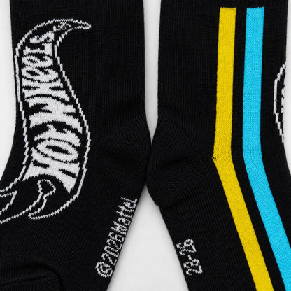 Hot Wheels Kindersocken 2 Paar Rot/Schwarz Größen 23–34 - WS-Trend.de
