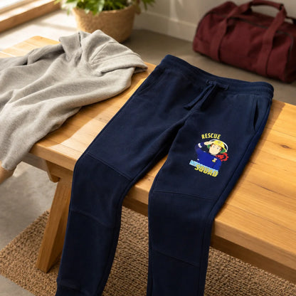 Feuerwehrmann Sam Jungen Kinder Jogginghose Sporthose Hose 98-128 Blau - WS-Trend.de