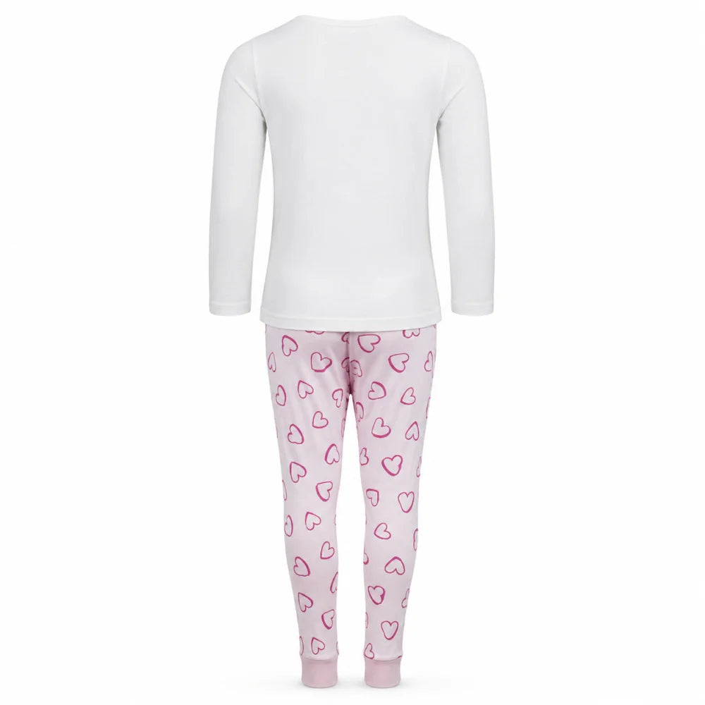 Peppa Wutz Pig Kinder Mädchen Schlafanzug Pyjama Gr. 116 - WS-Trend.de