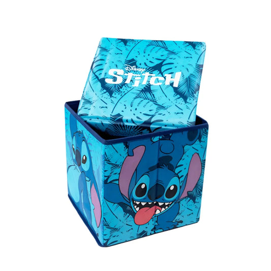 Disney Lilo und Stitch Kinder Spielzeugkorb mit Deckel 30x30x30 cm - WS-Trend.de