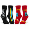 Hot Wheels Kindersocken 2 Paar, Rot/Schwarz, Größen 23–34