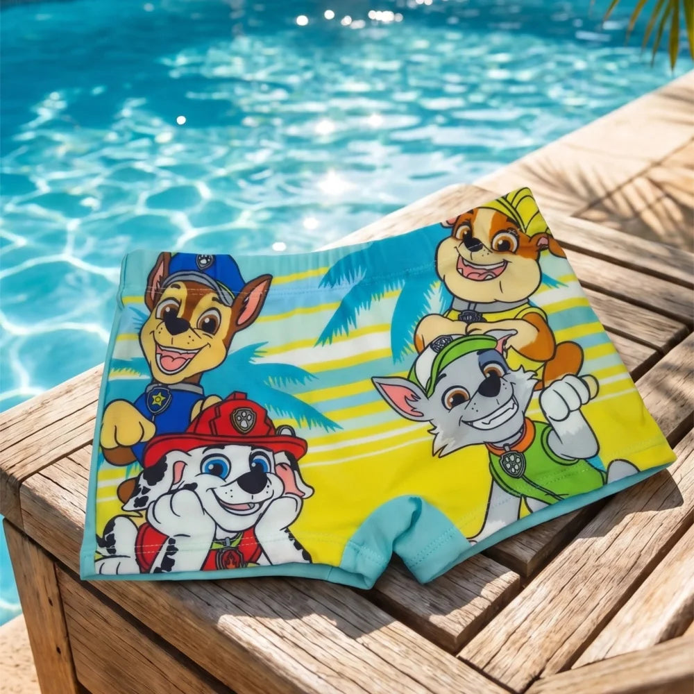 Paw Patrol Badehose Badeshorts Shorts jungen Bademode Gr. 98 bis 128 - WS-Trend.de