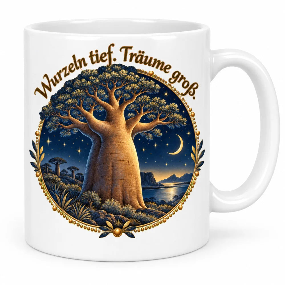 WS-Trend Afrika Tasse Keramik 330 ml mit Spruch 10 Motive als Geschenk - WS-Trend.de