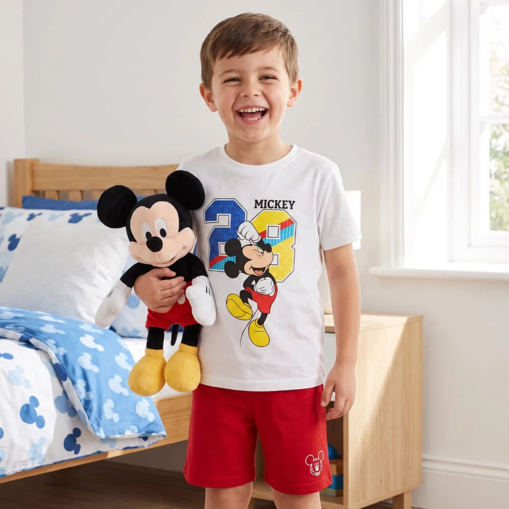 Disney Mickey Maus Kinder Jugend Schlafanzug Pyjama Nachtwäsche 98-128 - WS-Trend.de