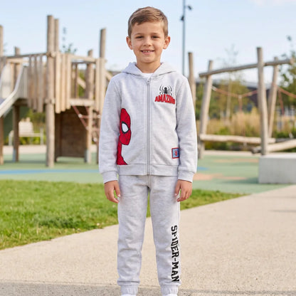 Marvel Spiderman Jogginganzug Sporthose Hose Jacke Gr. 98-128 - WS-Trend.de