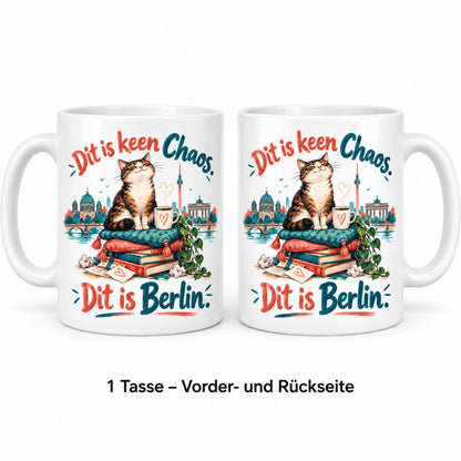 WS-Trend Berliner Katze Tasse mit Spruch Keramik 330 ml für Kaffeefans - WS-Trend.de