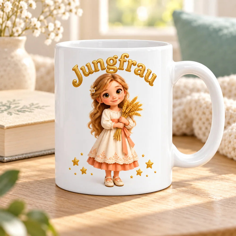 WS-Trend Sternzeichen Tasse Kinder Keramik 330ml Geschenk Motivauswahl - WS-Trend.de