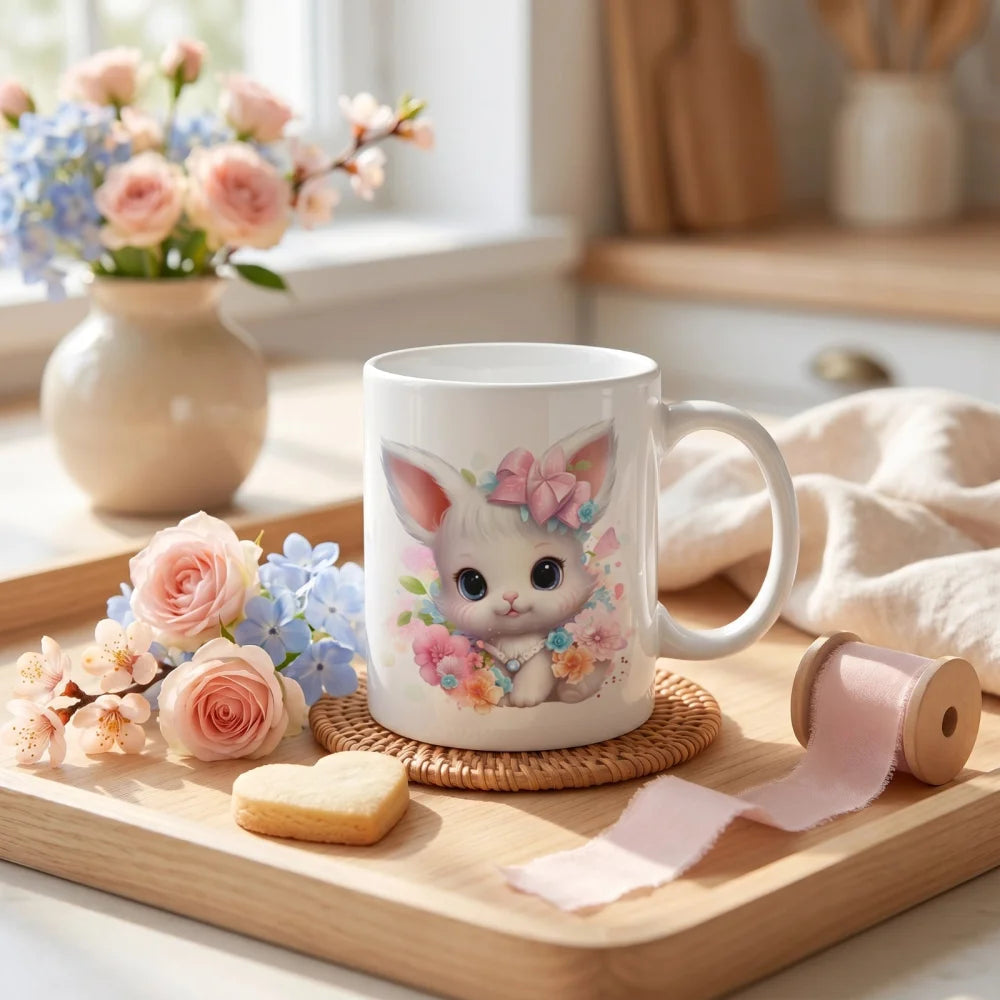 Tasse WS-Trend Süßer Hase Häschen Kaffeetasse Teetasse - WS-Trend.de