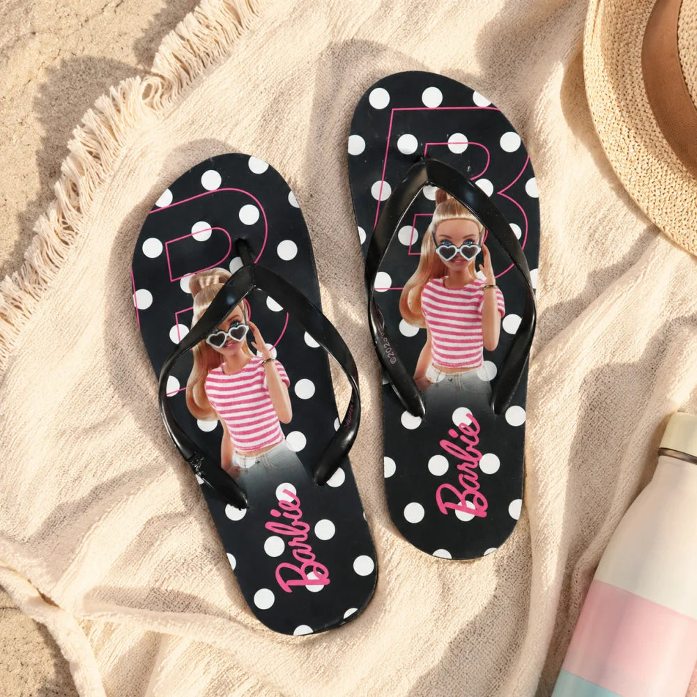 Barbie Mädchen Flip Flops Kinder Sandalen Zehentrenner Latschen Gr. 25-28 - WS-Trend.de