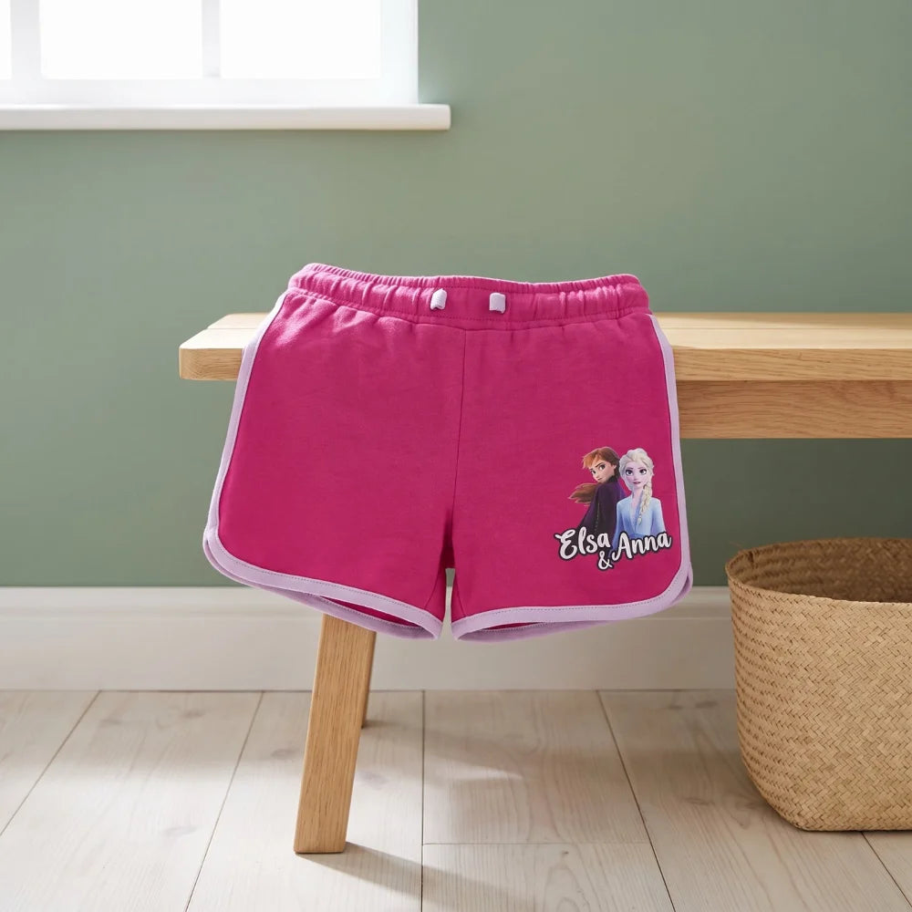Disney Frozen Anna Elsa Mädchen Shorts 100% Baumwolle Gr. 98–110 - WS-Trend.de