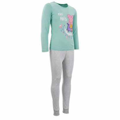 Peppa Wutz Pig Kinder Mädchen Schlafanzug Pyjama Gr. 92 bis 116 - WS-Trend.de