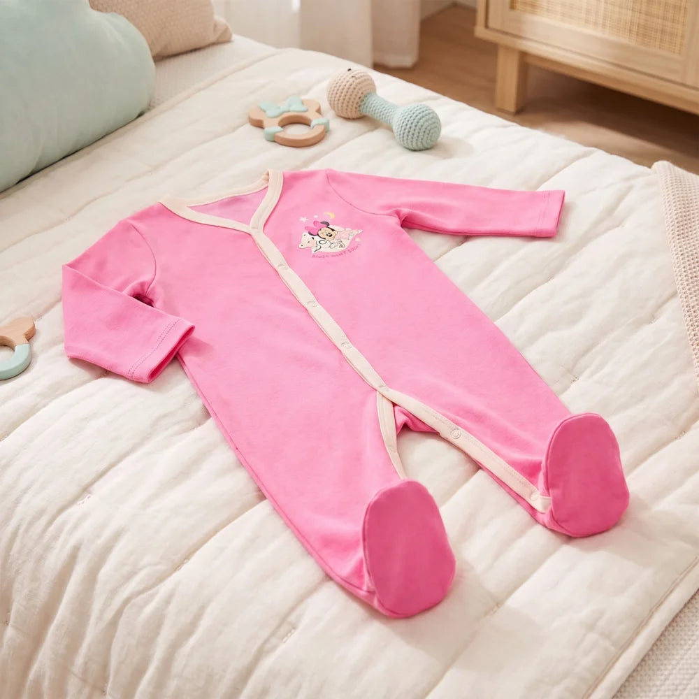 Disney Minnie Maus Baby Kleinkind Strampler Einteiler Gr. 56 - 80 - WS-Trend.de