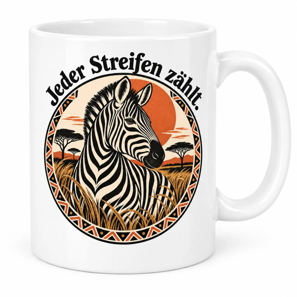 WS-Trend Afrika Tasse Keramik 330 ml mit Spruch 10 Motive als Geschenk - WS-Trend.de